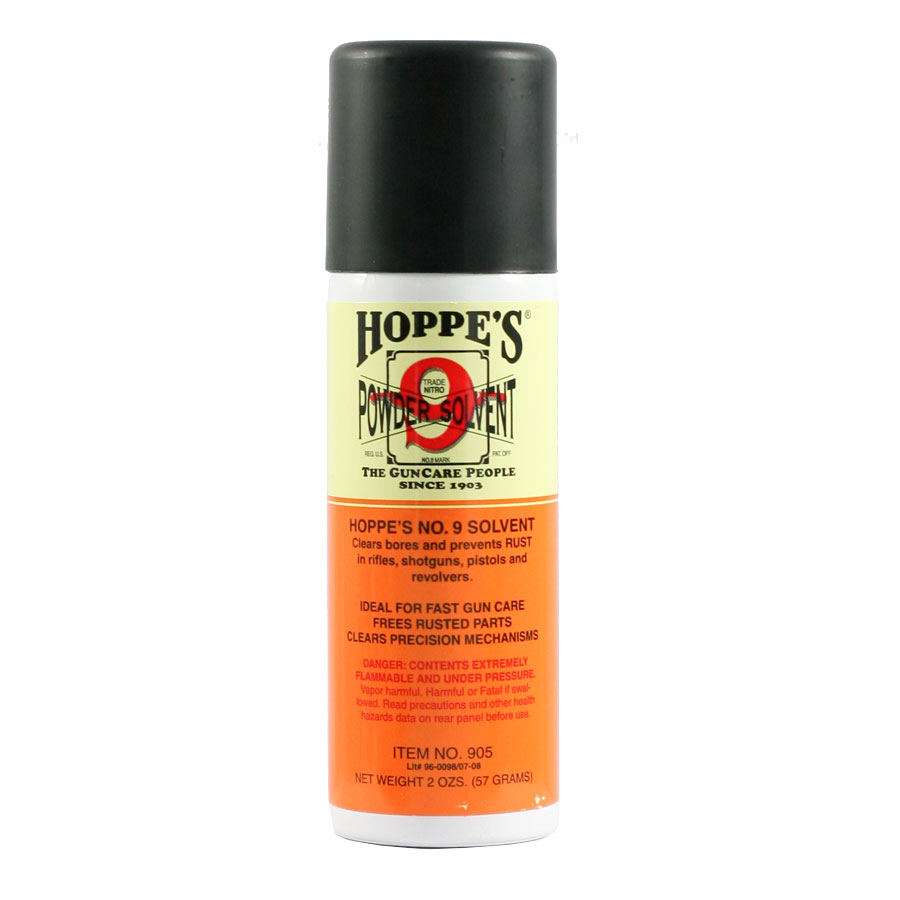 Hoppe's No.9 Solvent Gun Bore Cleaner 2oz Sprayflaska