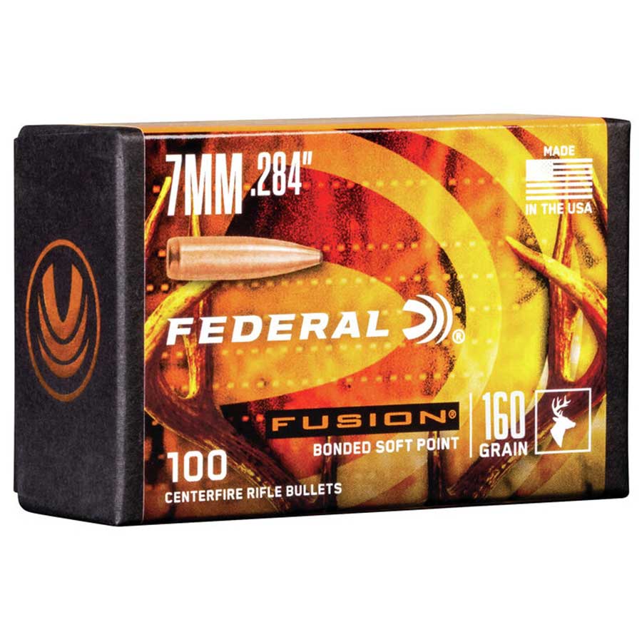  Federal Fusion Kula 7mm (.284) 160gr