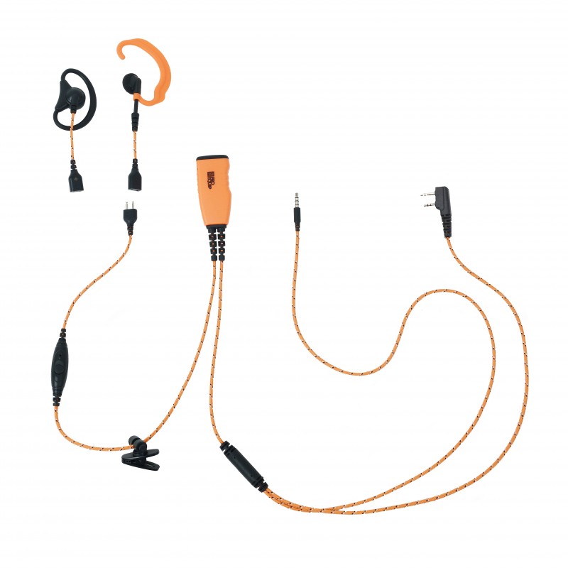 PRO-U710L Orag. tygkabel "4-i-1" C&D byge