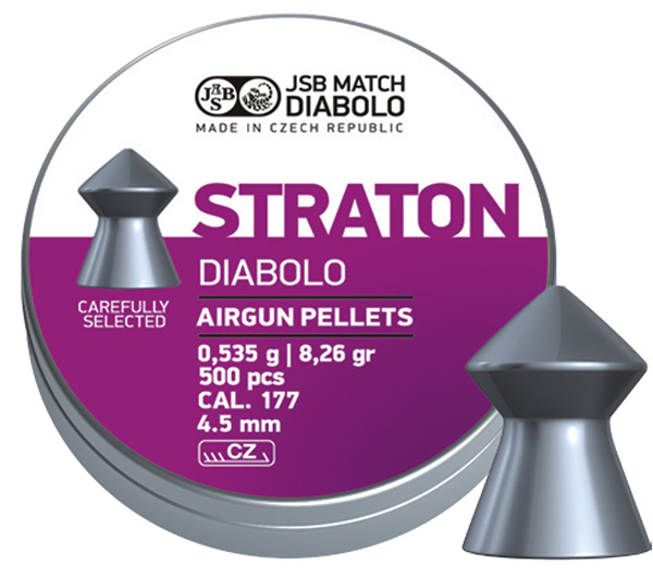JSB STRATON, 4,5MM - 0,535G