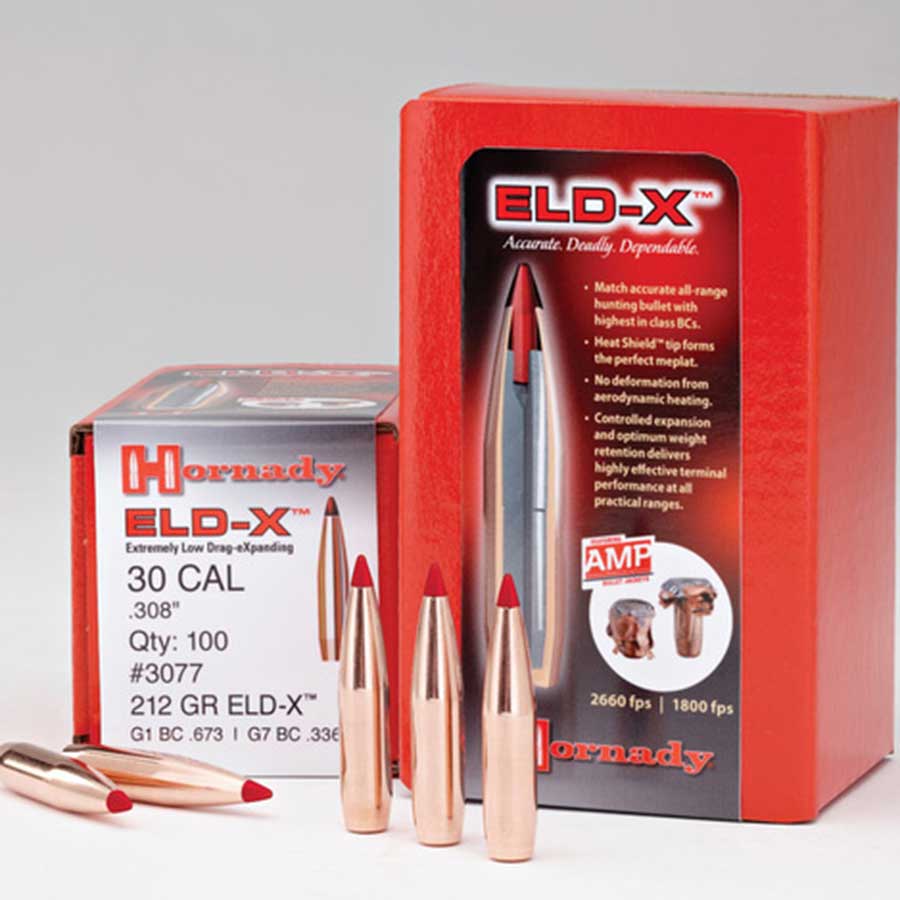 Hornady ELD-X Kula 30 Cal (.308) 220 gr - 3