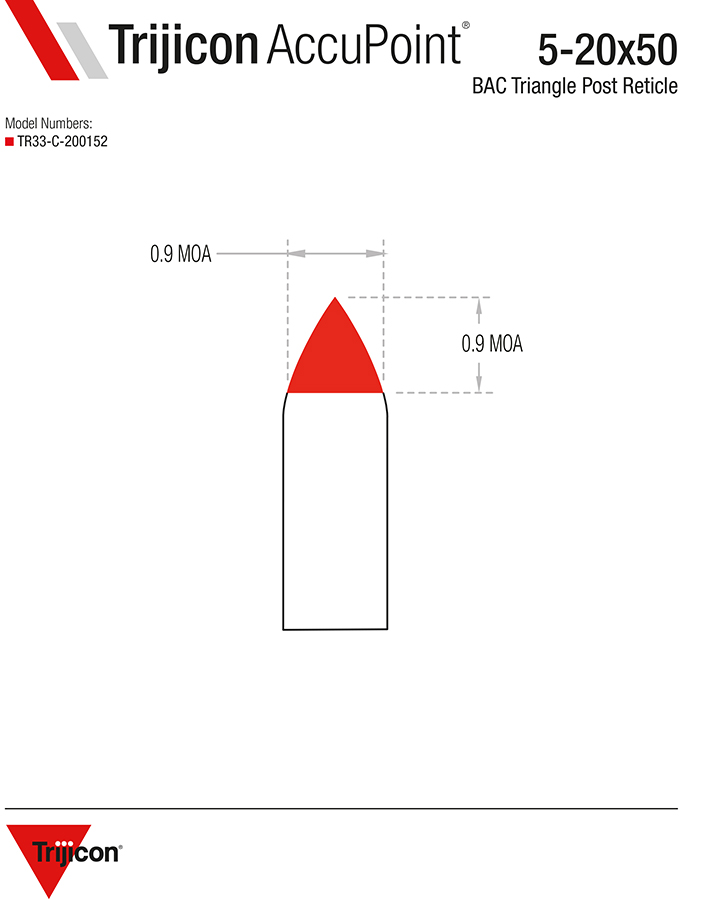 Kikarsikte Trijicon AccuPoint 5-20×50 - 16