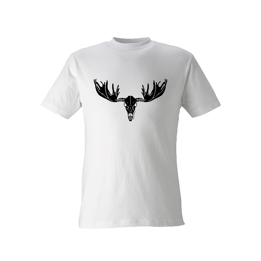 Angry Moose T-Shirt Vit