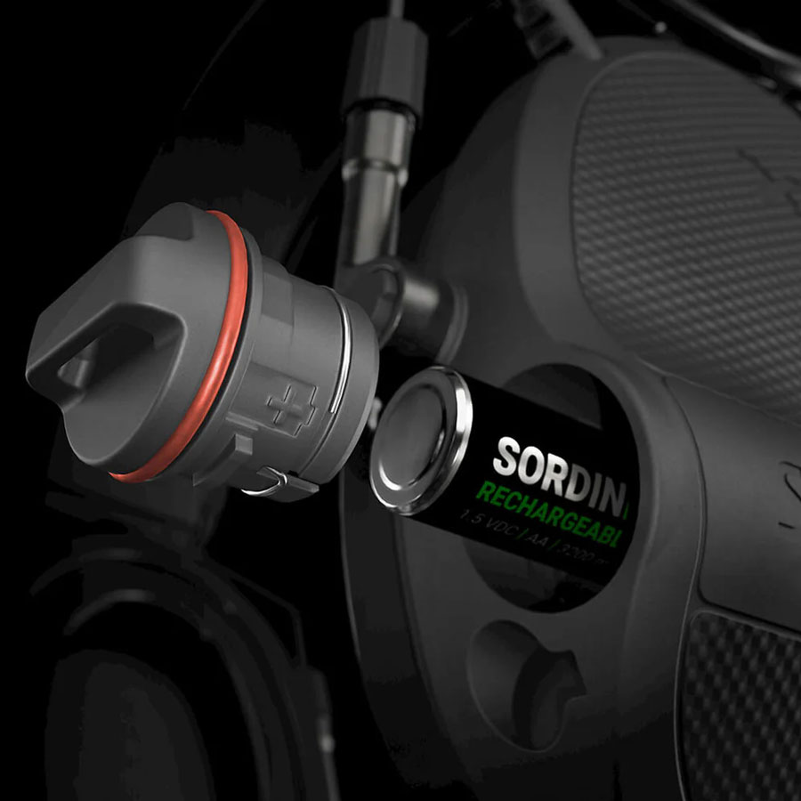 Sordin Supreme X2 Black, Neckband, GEL - 3