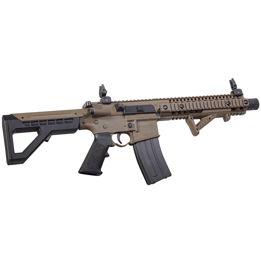 Crosman DPMS SBR Full Auto FDE 4,5mm BB - 2