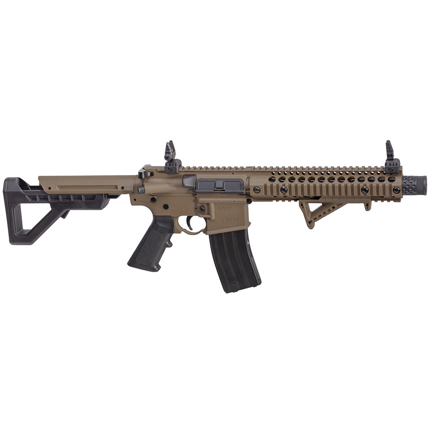 Crosman DPMS SBR Full Auto FDE 4,5mm BB