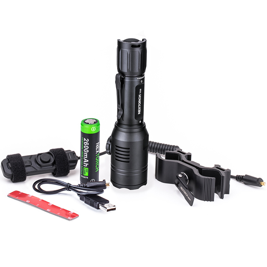 Nextorch Eftersökspaket T53 Vit/Grön/Röd LED 