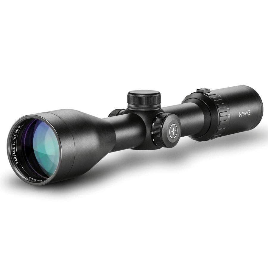 Hawke Vantage 30 WA FD 2,5-10x50 Belyst L4A Fiber Dot Reticle