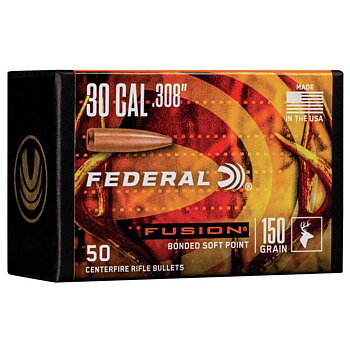 Federal Fusion Kula 30 Cal (.308) 150gr
