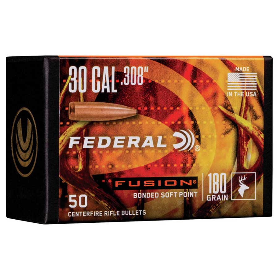 Federal Fusion Kula 30 Cal (.308) 180gr