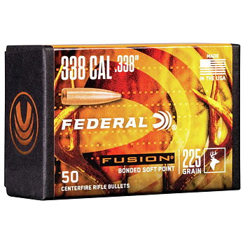 Federal Fusion Kula 338 Cal (.338) 225gr