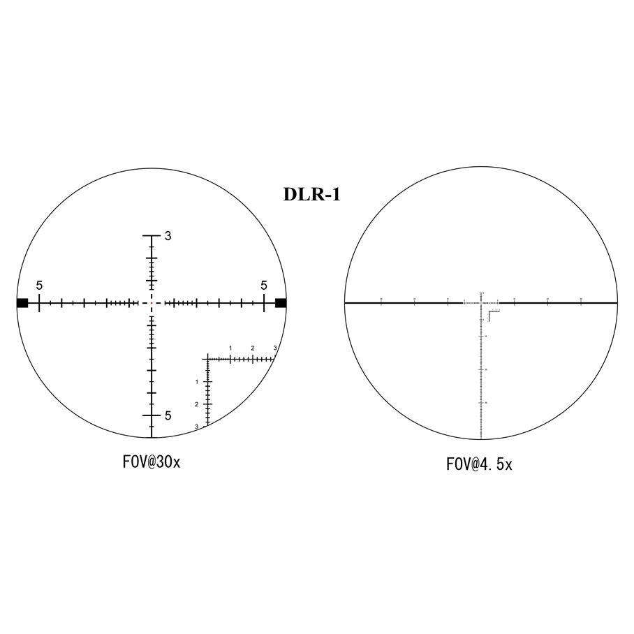 Kikarsikte Delta Stryker HD 4.5-30x56 FFP MIL/MIL LT belyst - 5