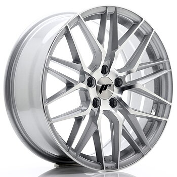 18" JR Wheels JR28 - Silver Machined Face