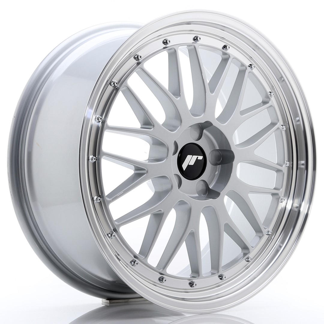20" JR Wheels JR23 - Hyper Silver Machined Lip