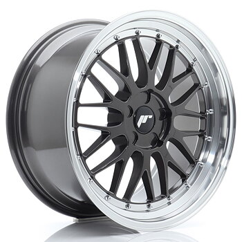 20" JR Wheels JR23 - Hyper Grey Machined Lip