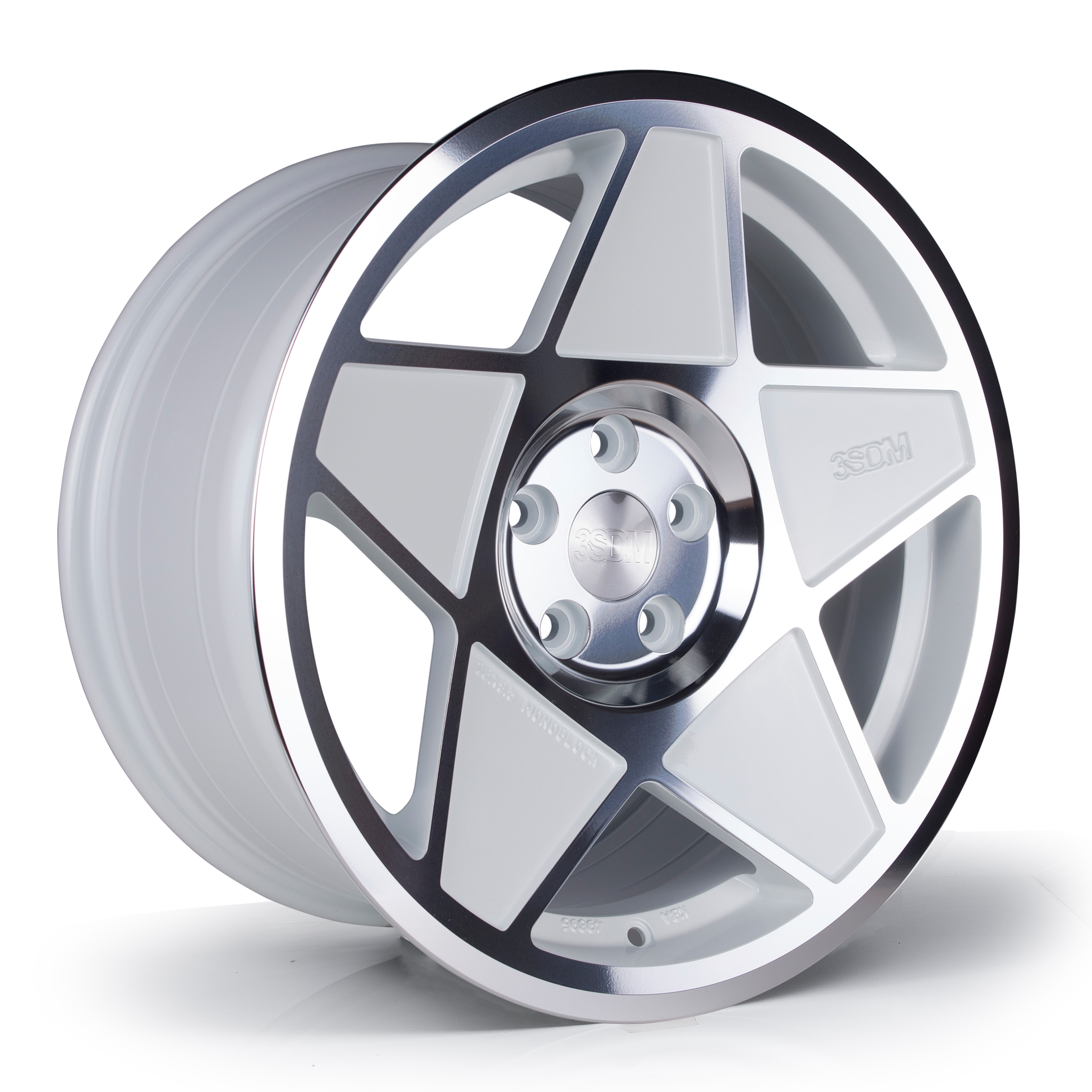 19" 3SDM 0.05 - WHITE CUT
