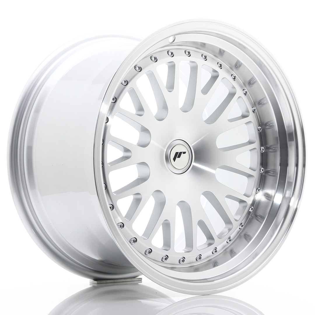18" JR Wheels JR10 - Silver Machined Face - 3