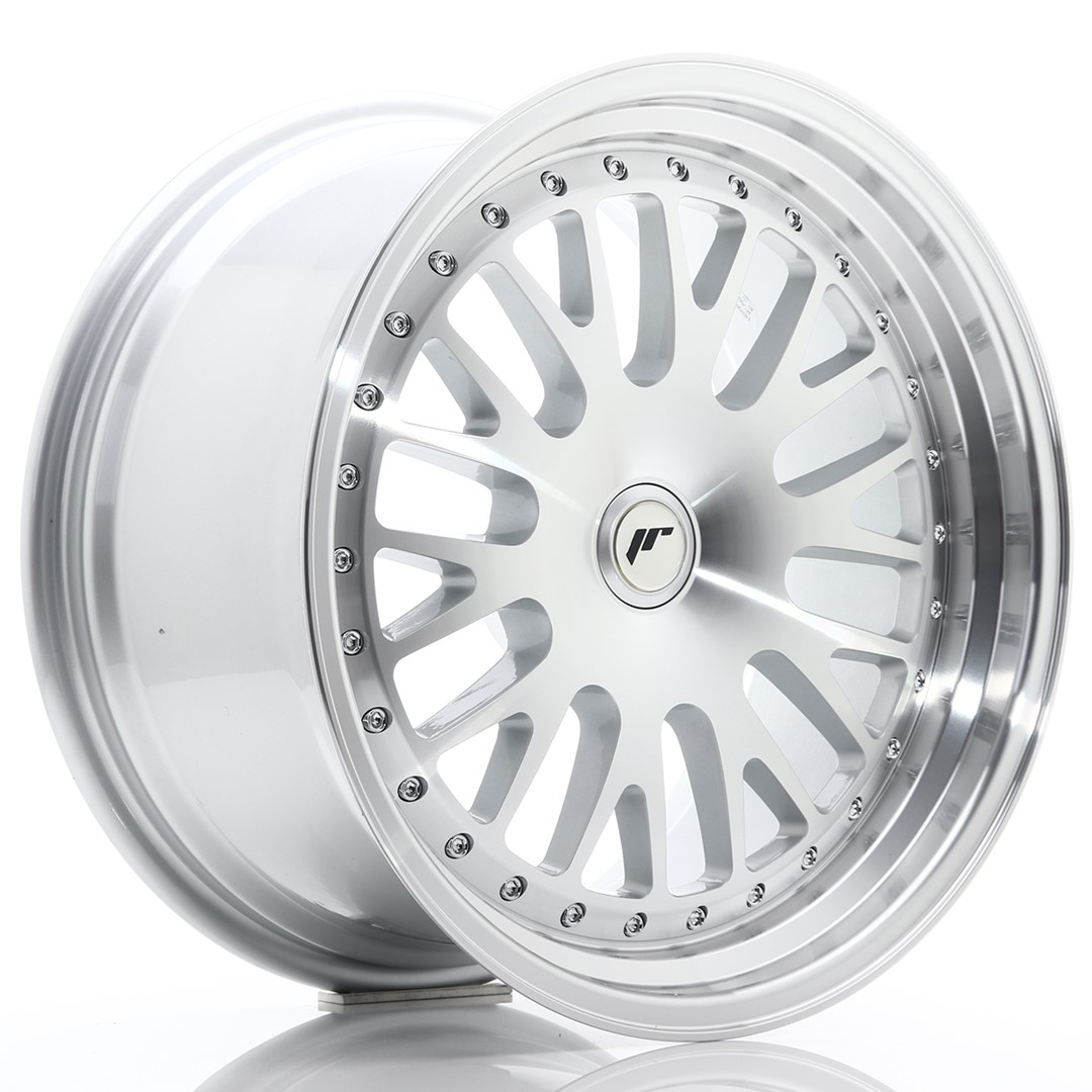 18" JR Wheels JR10 - Silver Machined Face - 2