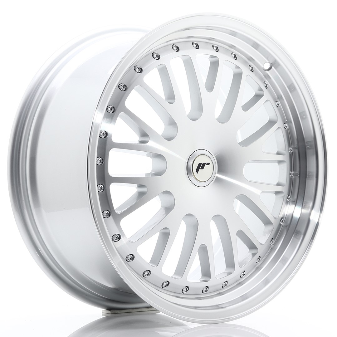 19" JR Wheels JR10 - Silver Machined Face