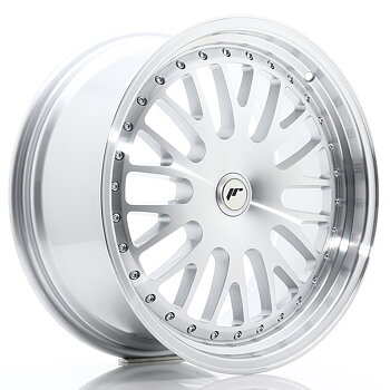 19" JR Wheels JR10 - Silver Machined Face