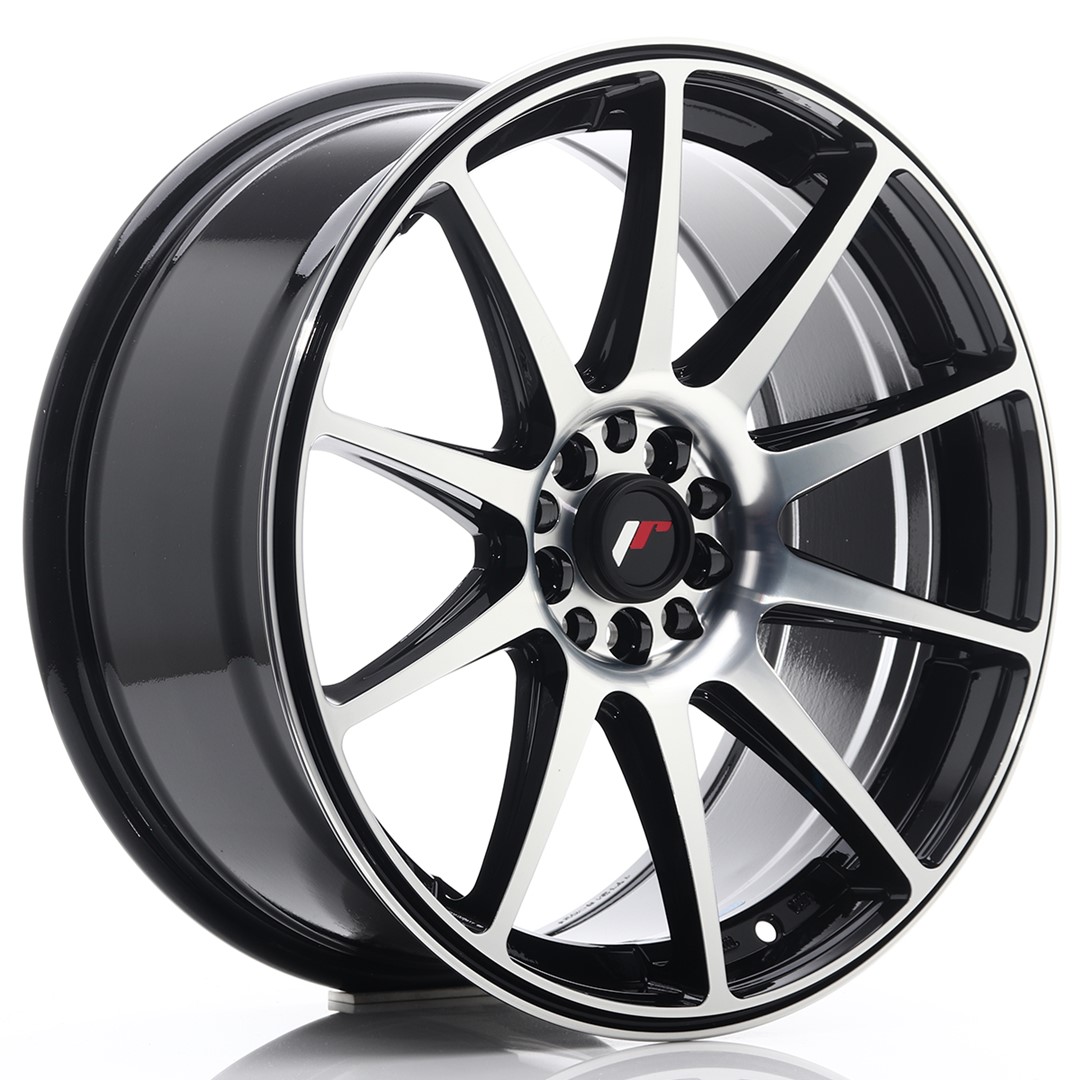 18" JR Wheels JR11 - Black Machined