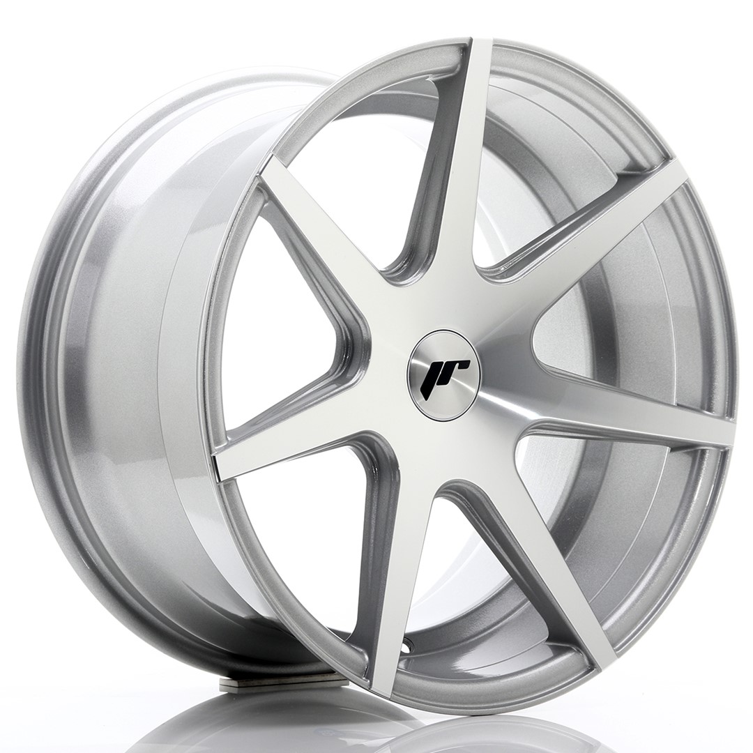 18" JR Wheels JR20 - Silver Machined - 2