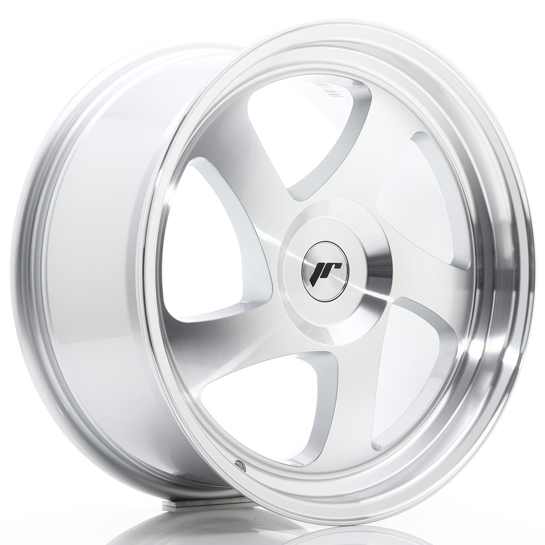 18" JR Wheels JR15 - Machined Silver