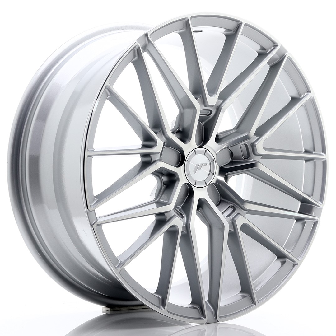 19" JR Wheels JR38 - Silver Machined Face