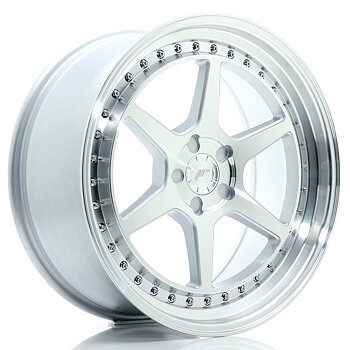 19" JR Wheels JR43 - Silver Machined Face