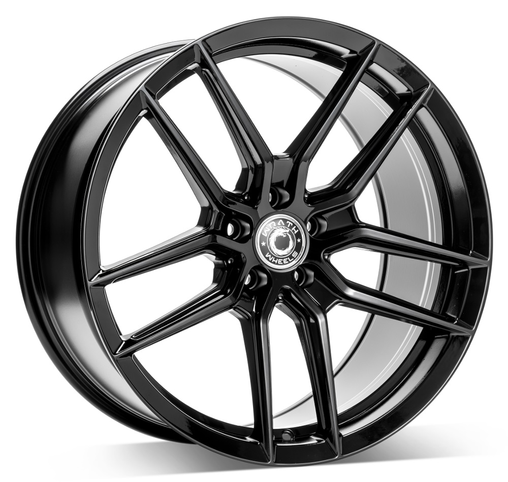 19" WRATH WHEELS WF14 - GLOSSY BLACK