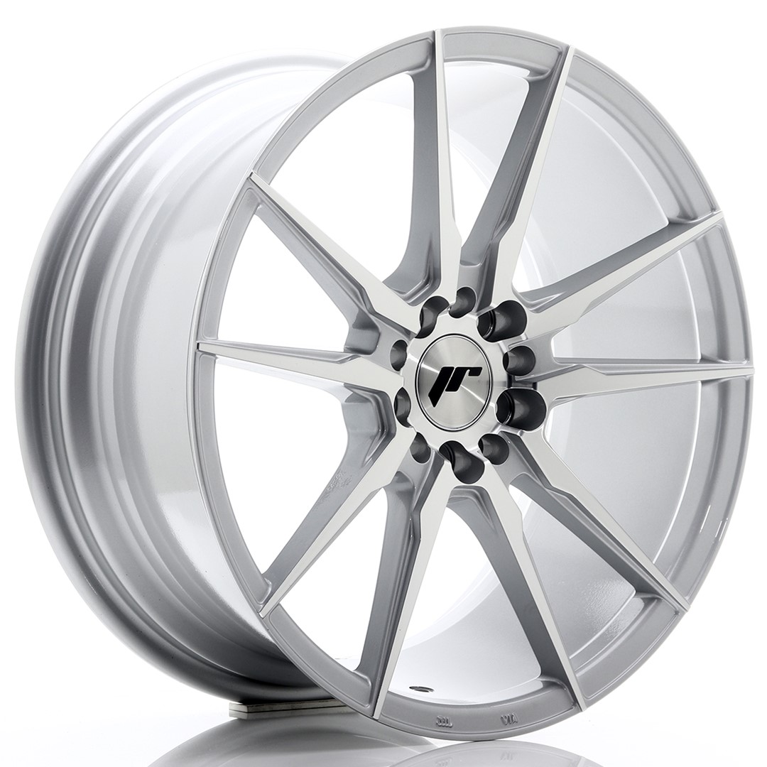 18" JR Wheels JR21 - Silver Machined