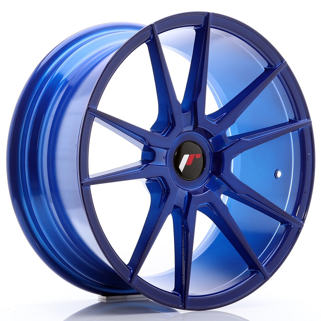 18" JR Wheels JR21 - Platinum Blue