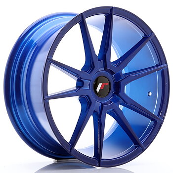 18" JR Wheels JR21 - Platinum Blue