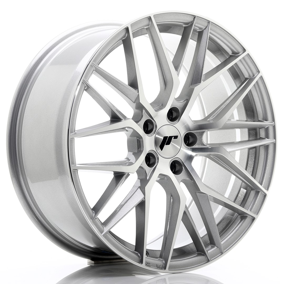 19" JR Wheels JR28 - Silver Machined Face