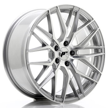 19" JR Wheels JR28 - Silver Machined Face