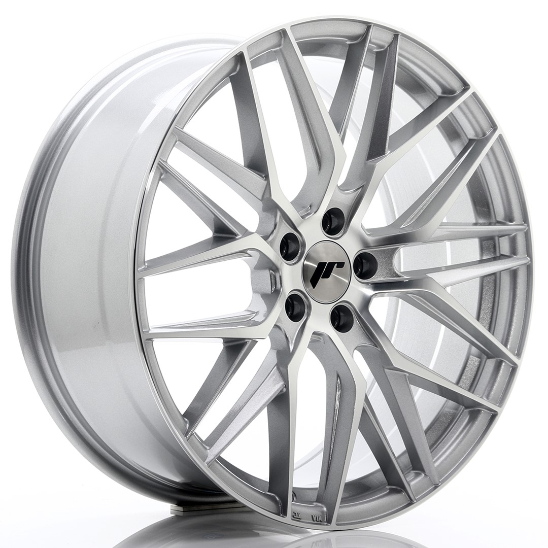 20" JR Wheels JR28 - Silver Machined Face