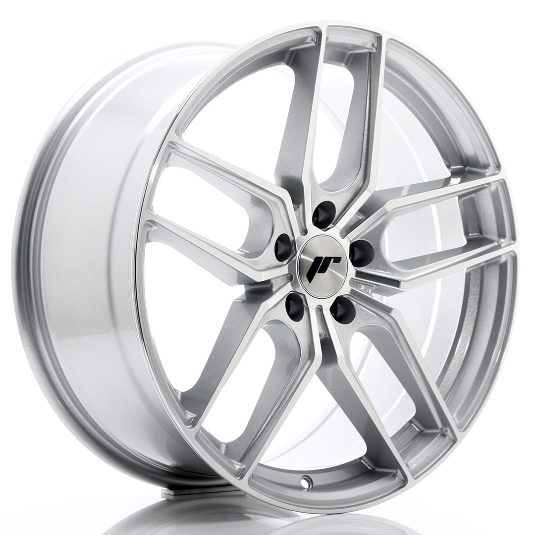 19" JR Wheels JR25 - Silver Machined Face