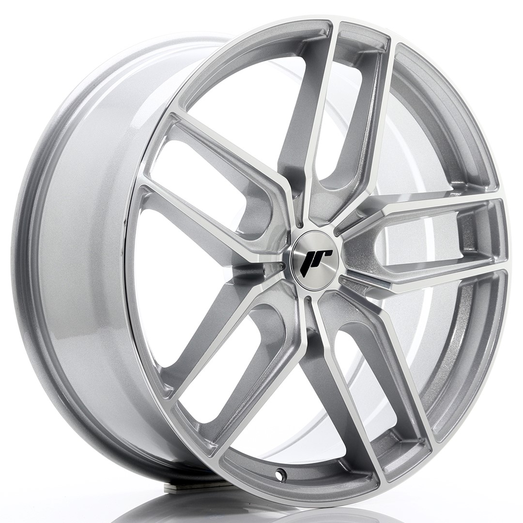 20" JR Wheels JR25 - Silver Machined Face