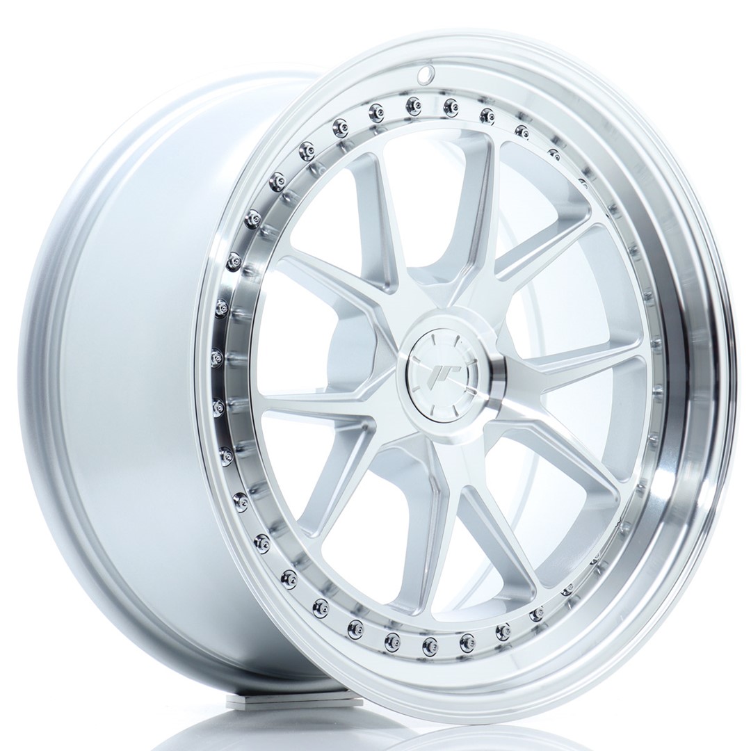 18" JR Wheels JR39 - Silver Machined Face
