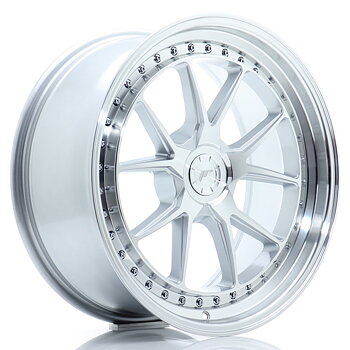 19" JR Wheels JR39 - Silver Machined Face