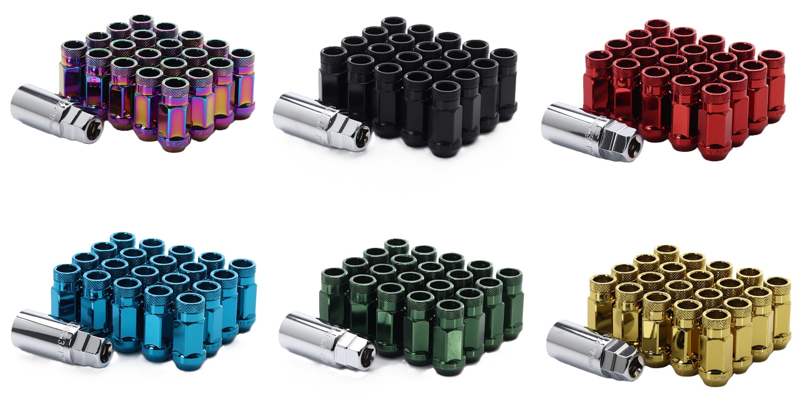JAPAN RACING JN1 MUTTER SET | M12x1.50