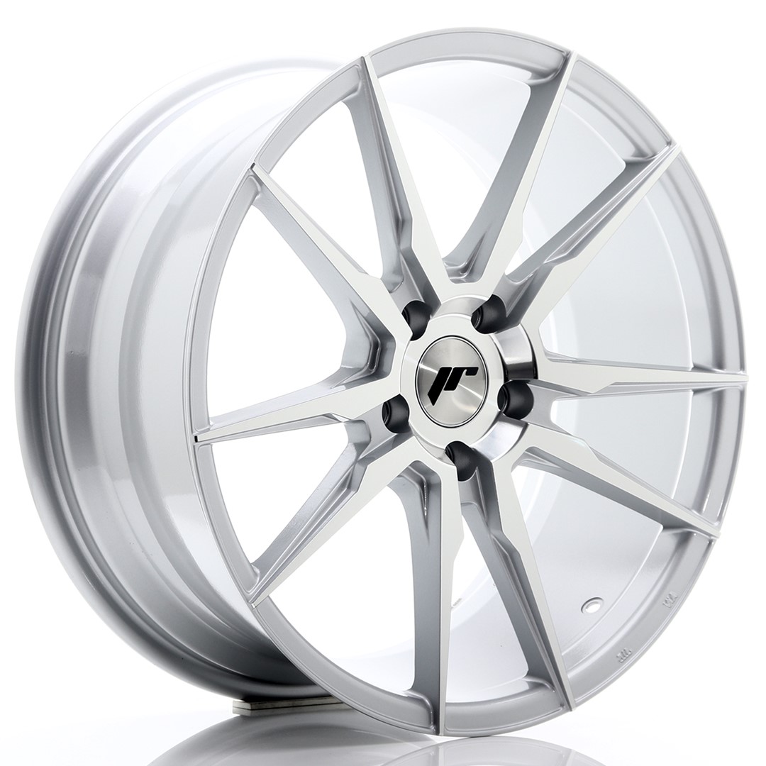 19" JR Wheels JR21 - Silver Machined Face