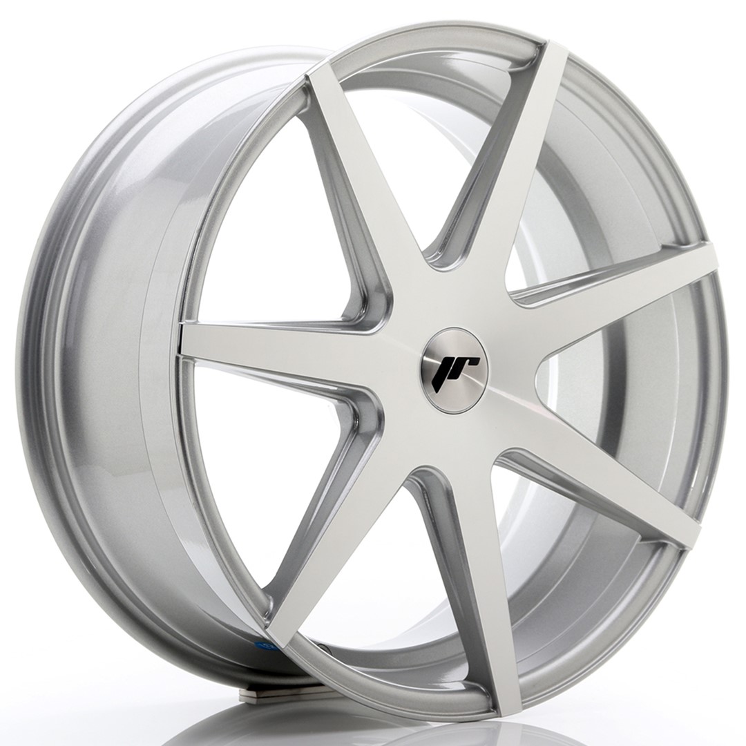 20" JR Wheels JR20 - Silver Machined