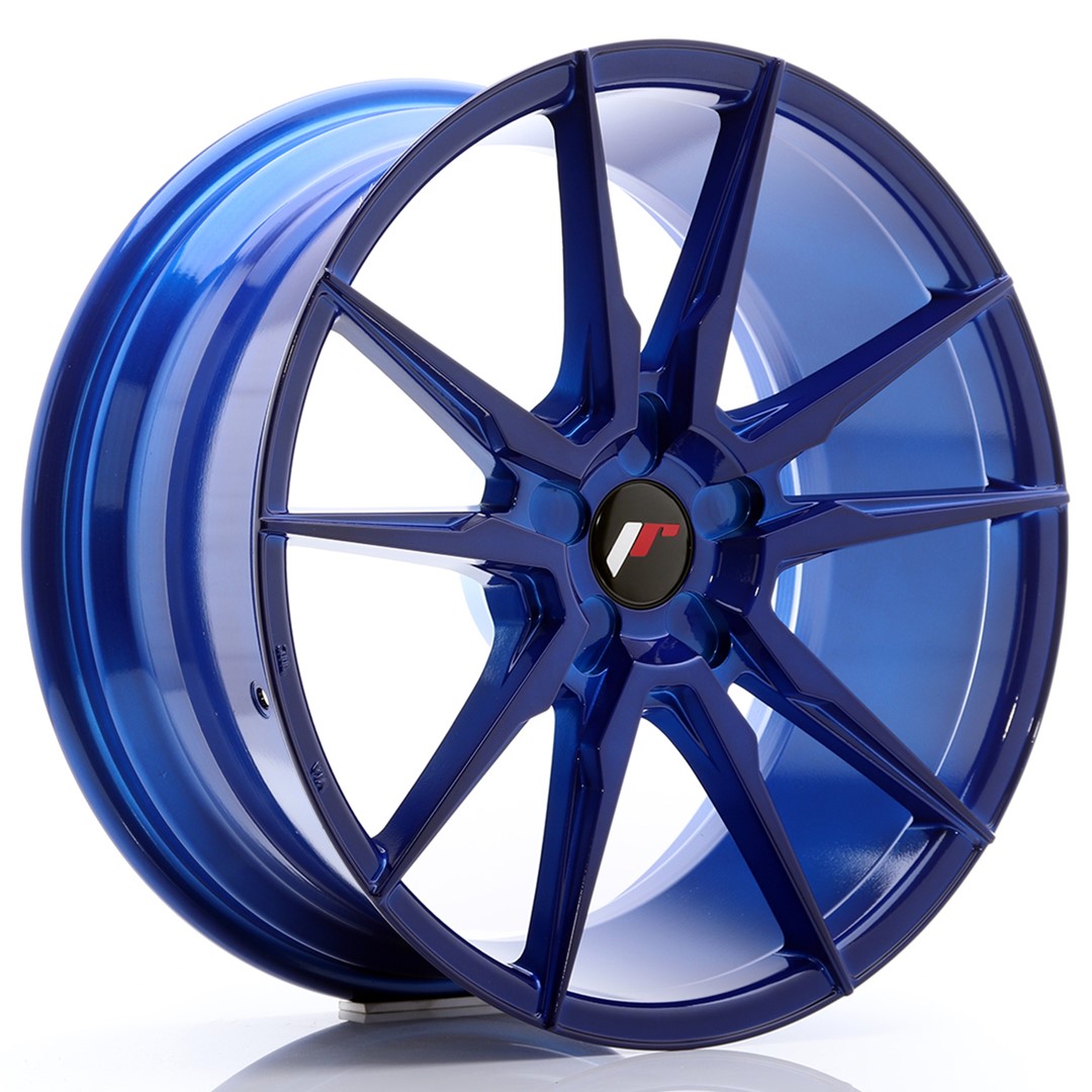 19" JR Wheels JR21 - Platinum Blue