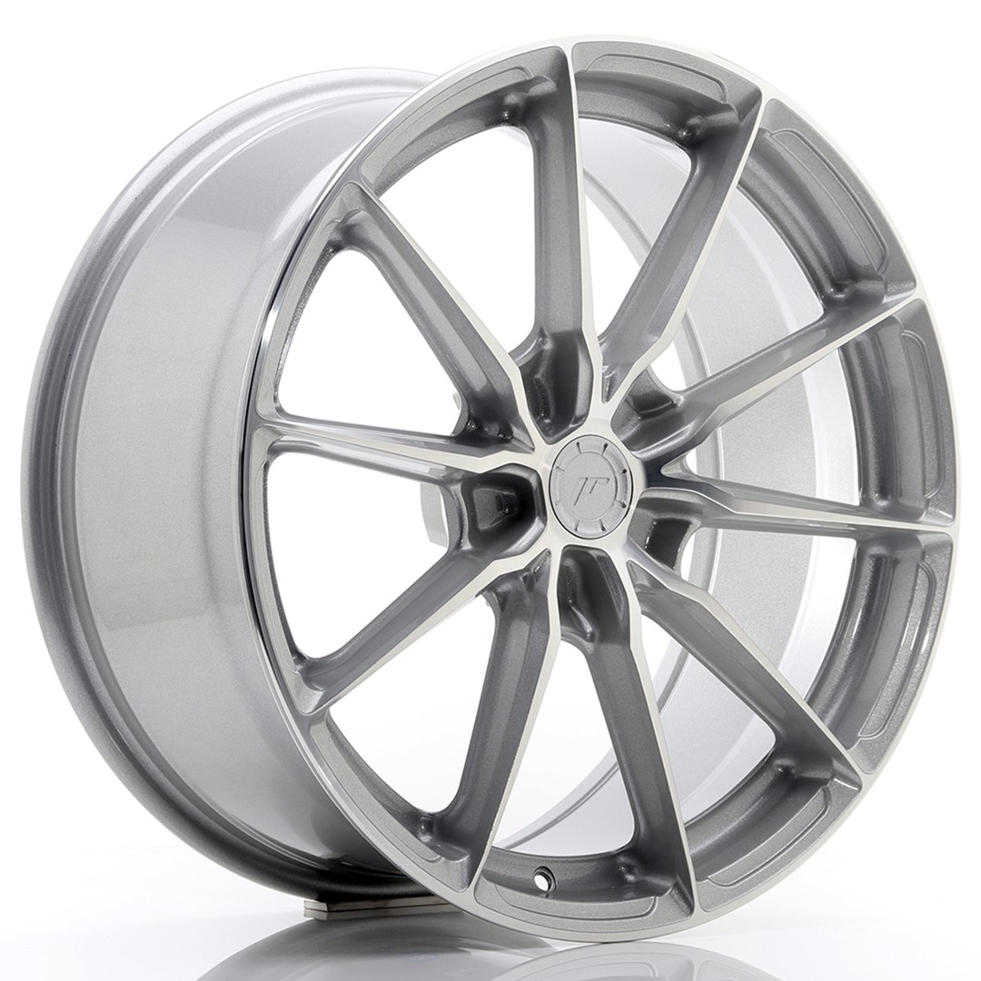 19" JR Wheels JR37 - Silver Machined Face
