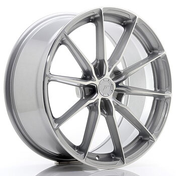 19" JR Wheels JR37 - Silver Machined Face
