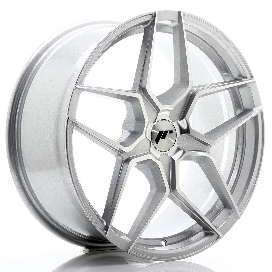 19" JR Wheels JR34 - Silver Machined Face