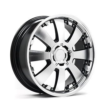 18" LENSO WHEELS CONCERTO - GLOSSY BLACK POLISHED