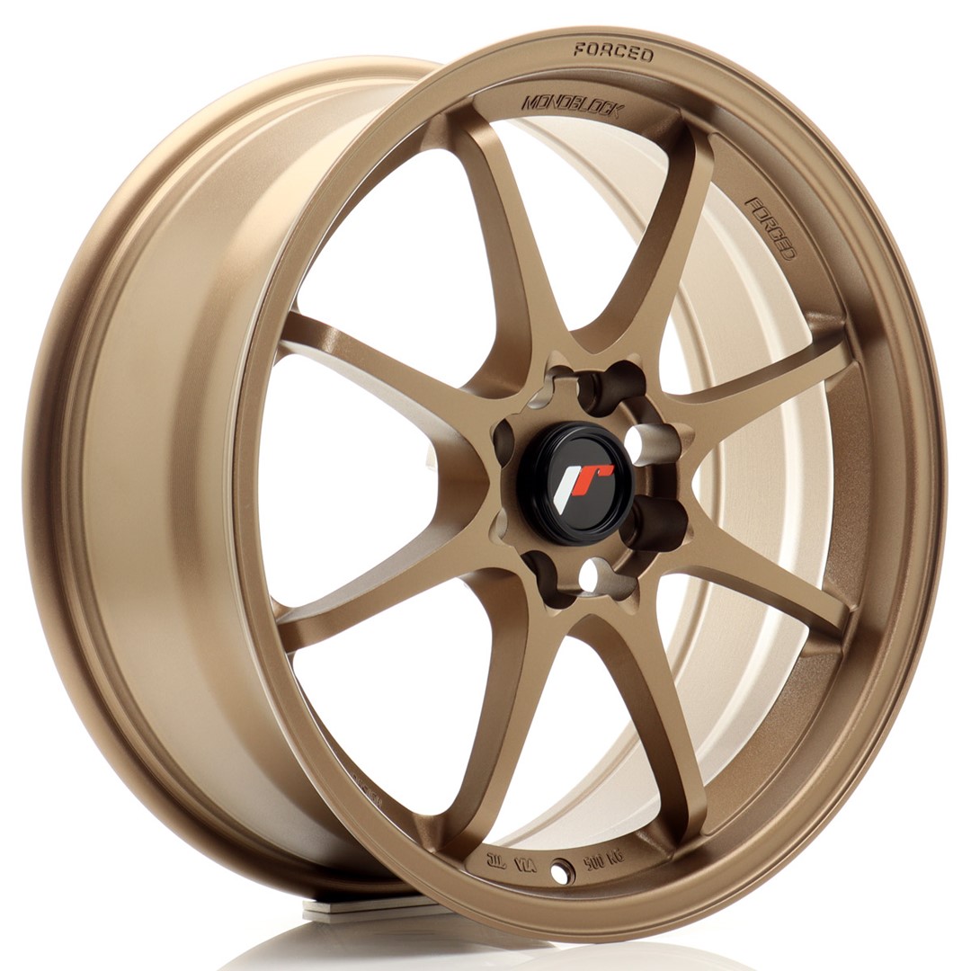 17" JR Wheels JR5 - 4H - Dark Anodized Bronze