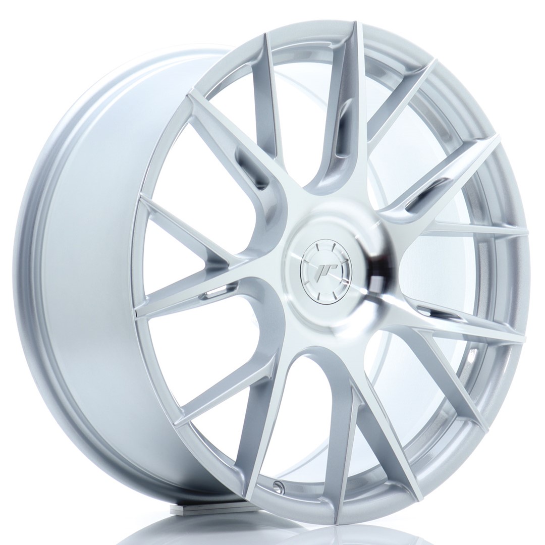 19" JR Wheels JR42 - Silver Machined Face - 2